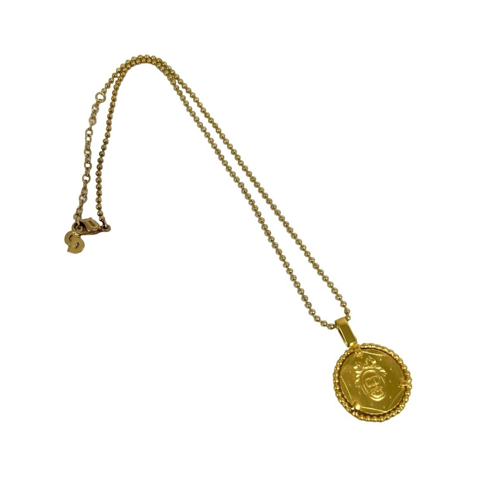 Dior Vintage Gold Necklace